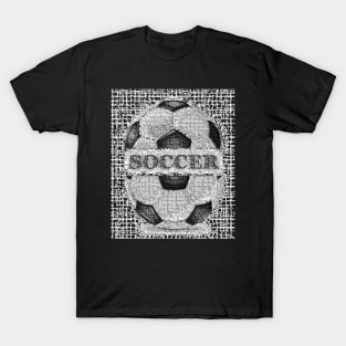 Soccer Ball Burger T-Shirt